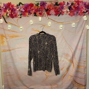 Snakeskin Top